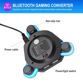 PUBG Gamepad USB vadu/Bezvadu Bluetooth Spēļu Kontrolieris Spēle Converter Spēle Adapteris PUBG Miera Elite