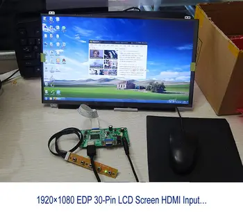 Par LP156WF6(SP)(N1) Kontrolieris valdes LED DRIVER EDP, HDMI EKRĀNS EDP LCD DIY 15.6