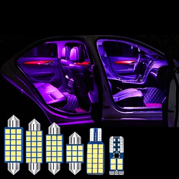 Par Mitsubishi Lancer EX 2008 2009 2010 2011 2012 2013 4gab Auto LED Spuldzes Interjera galda Lampas Bagāžnieka Apgaismojuma Piederumi
