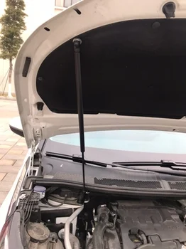 Par Peugeot 3008 APVIDUS auto 2017-2020 Auto Priekšējā Pārsega Sunīti Mainīt Oglekļa Šķiedras Gāzes Statnes Triecienu Slāpētājs Lifts Atbalsta Absorbētājs