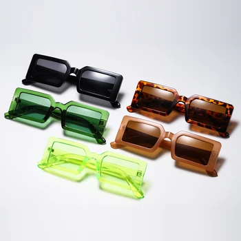 Peekaboo melns kvadrāts saulesbrilles sieviešu mazs brūns dāvanu vīriešiem zaļās saules brilles sievietēm lēti piederumi uv400 dropshipping
