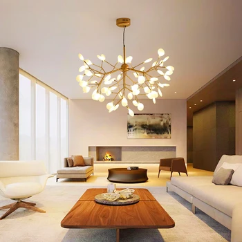 Postmodernisma LED lustras Ziemeļvalstu dzīvojamā istaba apturēta mājas apgaismes ķermeņi, restorāns karājas gaismas guļamistaba kulons lampas