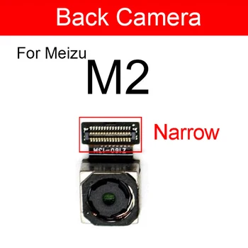 Priekšējais un Aizmugurējais Kameru Meizu M2 M2 Mini M2mini M578CA Šaurs Plats Galvenā Atpakaļ Lielie un Mazie Saskaras Kamera Maināma Lente Kabeļu Remonts