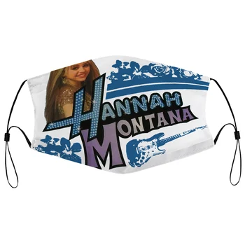 Putekļu masku ar filtru Hannah Montana Meiteņu Pop Zvaigzne Zila