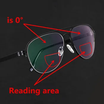 Retro Photochromic Bifocal Lasīšanas Brilles Vīriešiem Dioptriju Presbyopic Brilles Vīriešu Brilles +1.0+1.5+2.0+2.5+3.0