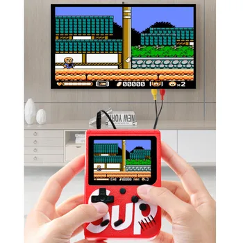 Retro Portatīvie Mini Rokas Video Spēļu Konsoles 8-Bitu 3,0 Collu Krāsu LCD Bērniem, Krāsu Spēle Atskaņotājs Iebūvēts 400 spēles
