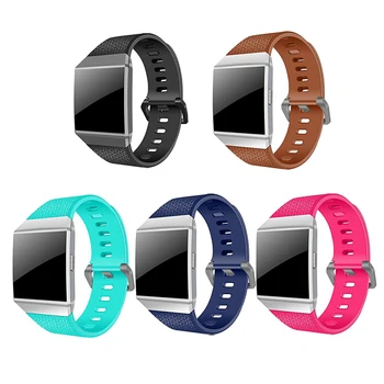 Rezerves Sporta Silikona Skatīties Joslas Siksniņa, Rokassprādze, Lai Fitbit jonu Skatīties Gumijas Siksnas Aproce krāsains Smart Watchband