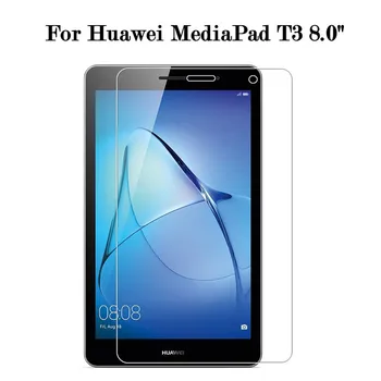 Rūdīta Stikla Huawei Mediapad T3 8 8.0 KOB-L09 W09 Ekrāna Planšetdatora Ekrāns Aizsargs Mediapad T3 8.0 collu Aizsardzības Plēves