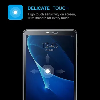 Rūdīta Stikla Samsung Galaxy Tab S 10.5 collu Ekrāna Aizsargs Cilnes 10.5 SM-T800 T800 T805 SM-T805 Planšetdatora Ekrāns Stikla Aizsargs