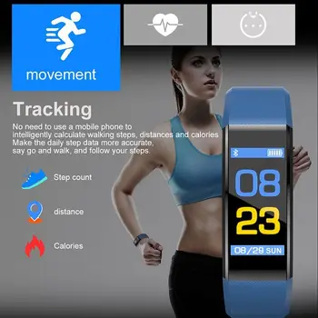 SHAOLIN Fitnesa Tracker asinsspiediens Ūdensizturīgs Rokas Joslā Aproce Smart Joslā Smart Joslā Skatīties Aproce Aproce