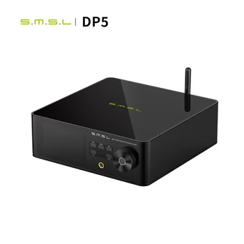 SMSL DP5 vinilplašu U diska, usb Bluetooth atskaņotājs MQA dekodēšanas ES9038PRO austiņu pastiprinātāju DSD Digitālo WIFI Tīkla Mūzikas Atskaņotāju
