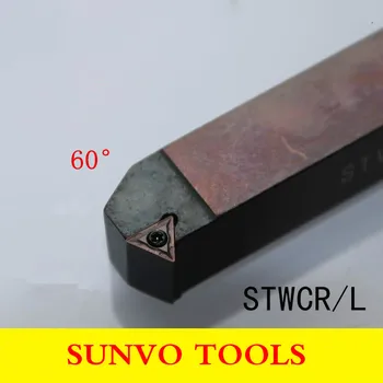 STWCR/STWCL 2020K11/2020K16 Izmantot Karbīda Ielikt TCGT TCMT 110204/110208160404/160408 Ārējās Virpošanas Instrumenti Turētājs S-Veida