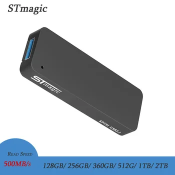 STmagic SPT31Mini Portatīvo M. 2 SSD USB3.1 Cietvielu Disks 128GB/256 GB/360GB/512G/1TB/2TB Read Speed, 500MB/s, PC, Viedtālrunis