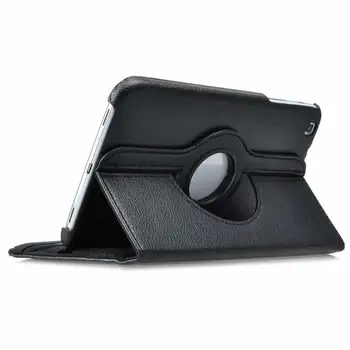 Samsung Galaxy Tab 3 8.0 T310 T311 SM-T310 SM-T311 SM-T315 Tablete Lietā 360 Rotējoša Stāvēt Flip PU Ādas Tab3 8