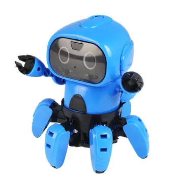 Saprātīga Indukcijas Robots DIY MoFun - 963 DIY Samontēti Elektrisko Robots Infrasarkanais Šķēršļu Izvairīšanās Ar Raidītāju rotaļlietas