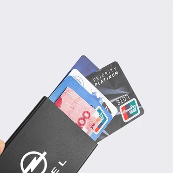 Smart Seifs Plānas ID Kartes, RFID Gadījumā Automātiski Metāla Bankas kredītkaršu Gadījumā opel astra j corsa d astra astra k vectra