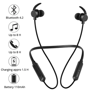 Sweatproof Sporta Austiņas Bluetooth Bezvadu Austiņas Magnētisko Austiņas Ar Mikrofonu Austiņas TWS Samsung A50 Godu 8X