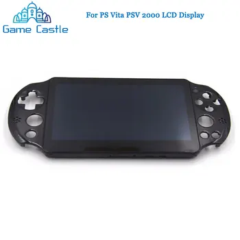 Sākotnējā Jaunais PS Vita Slim PCH-2000 PS Vita PSV 2000 LCD Displejs ar Touch Screen Digital Samontēti