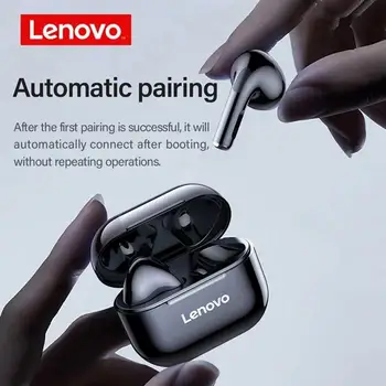 Sākotnējā Lenovo LP40 bezvadu bluetooth 5.1 TWS austiņas touch telefona austiņas Android Xiaomi