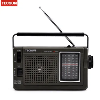 Sākotnējā TECSUN R-304 R-304P Augsts Jūtīgums FM Radio MW/SW Radio Uztvērējs, Iebūvēts Skaļrunis, Digitālo Uztvērēju, Portatīvo Radio