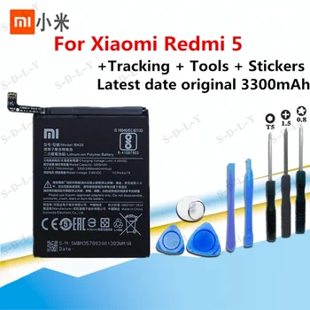 Sākotnējā XiaoMi Rezerves Akumulatoru Xiaomi Mi Redmi, Ņemiet vērā, Samaisa 2 3 3S 3X 4 4X 4.A 4.C 5 5.A 5S 5X M5 6 6A 7 8 Pro Plus baterijas