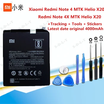 Sākotnējā XiaoMi Rezerves Akumulatoru Xiaomi Mi Redmi, Ņemiet vērā, Samaisa 2 3 3S 3X 4 4X 4.A 4.C 5 5.A 5S 5X M5 6 6A 7 8 Pro Plus baterijas