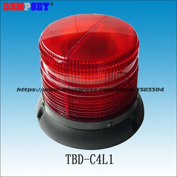 TBD-C4L5 Augstas kvalitātes Apaļa avārijas Brīdinājuma Gaismas, policija/ugunsdzēsēji Transportlīdzekļa Jumta Red&Blue LED strobe Gaismas Brīdinājuma signāls