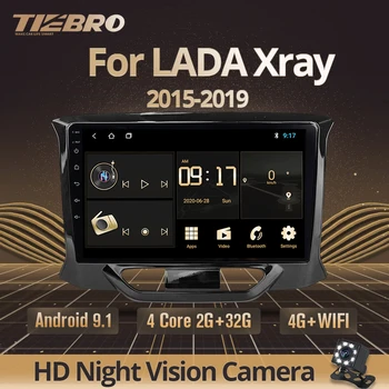 TIEBRO Par LADA X Ray Xray. Gadam - 2019 Auto Radio Multimediju Video Atskaņotājs Navigācija GPS Android 9.0 Nav 2din 2 Din Dvd Atskaņotājs