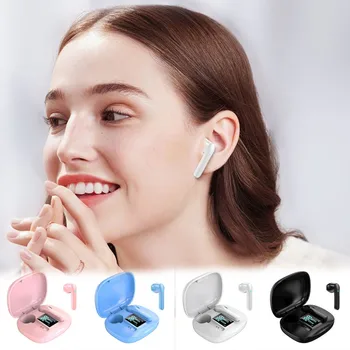TWS auss Bluetooth Austiņas HiFi Mūzika Stereo Earbuds Sporta Spēļu Trokšņu slāpēšanas Austiņas Ar Mikrofonu, Lai Visi Telefoni Jaunas