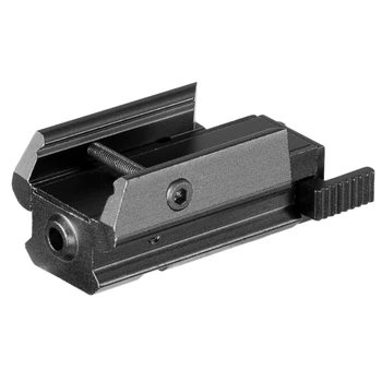 Taktiskās Šaušanas Pistoli, Lāzera Redzes Medību Optika Mini Sarkans Lāzera Redzes darbības Joma Pistole Airsoft Gun 20mm Dzelzceļa Izmantot Lazer Rādītājs