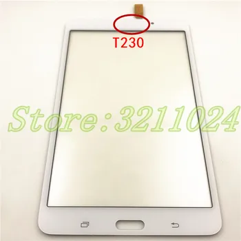 Tests Samsung Galaxy Tab 4 SM-T230 T230 SM-T231 T231 Priekšā Touch Screen Digitizer Stikla Panelis Sensoru +Izsekošana