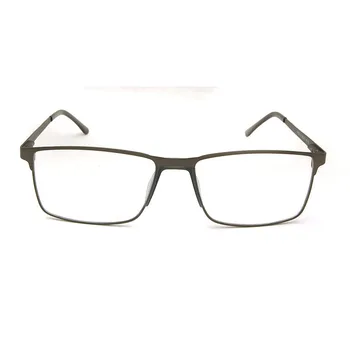 Titāna Sakausējuma Brilles Optiskās Brilles Rāmis Vīriešu Briļļu Ultra Light Pilna Loka Metāla Briļļu Sieviešu Laukumā Tuvredzība, Stikls