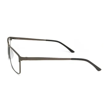 Titāna Sakausējuma Brilles Optiskās Brilles Rāmis Vīriešu Briļļu Ultra Light Pilna Loka Metāla Briļļu Sieviešu Laukumā Tuvredzība, Stikls