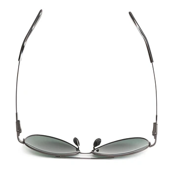 Titāna saulesbrilles vīriešiem polarizēta stikla lēca, saules brilles sievietēm, vīriešiem brilles luksusa zīmolu saulesbrilles lodziņā gafas oculos 8105BY