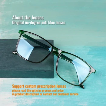 Toketorism Jaunas Ielidošanas Taisnstūra Anti zilās Brilles Starojuma aizsargbrilles Sievietēm, Vīriešiem