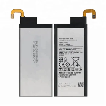 Tālruņa Akumulatoru Samsung Galaxy S6 malas G925 G925F G925A 2600mAh Augstas Ietilpības Bateria Nomaiņa S6Edge G925V