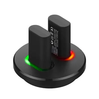 USB Charging Dock Staciju, Lādētāju +2 Uzlādējams Akumulators priekš XBOX VIENS Kontrolieris Gamepad Maksas Komplektu