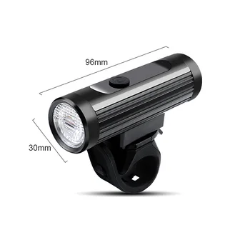 USB Uzlādes Velosipēda Priekšējais Gaismas T6 LED Velosipēdu Lukturu 600 Lumeni 4 Veidu Drošības Izjādes Riteņbraukšana Zibspuldzes Lampas