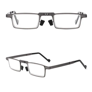 Ultra Viegls Anti Zilā Gaisma Salokāms Lasīšanas Brilles Portatīvo Ērtas vieglas Brilles Vīriešiem, Sievietēm, Vecākiem cilvēkiem-WT