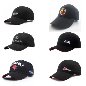 Unisex Modes Kokvilnas Auto logo darbības Beisbola cepure, cepure, Eiropas auto marku un Suzuki Toyota, Opel Rada