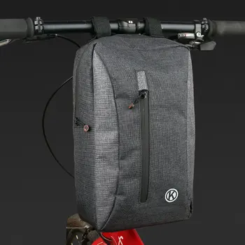 Uzglabāšanas velosipēda priekšējā soma liela jauda, multi-function roktura soma āra grozu ūdensizturīgs rāmis portatīvo velosipēdu piederumi