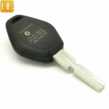 VIŅŠ Xiang Auto Tālvadības pults Taustiņu BMW E38 E39 E46 X3 X5 Z3 Z4 1/3/5/7 Sērijas ABS Sistēmu 315/434Mhz ID44 PCF7935 Čipu Smart Key