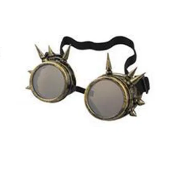 Vintage Steampunk Cyber Brilles 3D Galvaskausa Lēcas, Saulesbrilles Retro Punk Gothic Brilles Ar Kniežu Metināšanas Gothic Halloween Eyewears