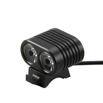 Wasafire Ūdensizturīgs 5000LM 2x XML T6 LED Mini Galvas Priekšējā Velosipēda gaismas Velosipēdu Lukturis 18650 uzlādējams akumulators, velosipēds gaismas