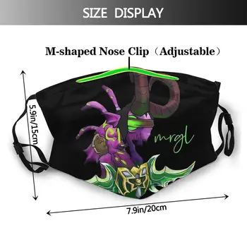 World of Warcraft Lomu Spēle Mascarilla Masque Sejas Maska Mrgldari Maskas Modes Mutes Maskas Ar Filtriem