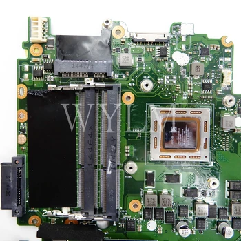 X550ZE mātesplati A10-7400CPU mainboard Par ASUS X550Z X550ZE X550 X550ZA K550Z A555Z VM590Z Klēpjdators mātesplatē Darba Pārbaudīta