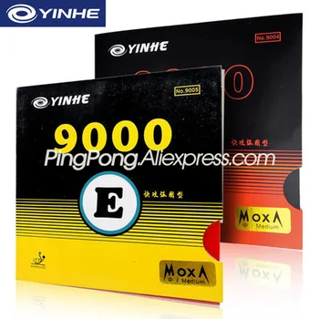 YINHE 9000D 9000E Galda Teniss Gumijas Lipīga Galaxy Milkyway Sākotnējā YINHE 9000 Ping Pong Sūklis