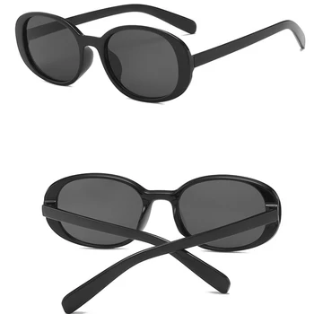 Yoovos Jaunu Ovālas Formas Saulesbrilles Sieviešu Ir 2021. Vintage Plastmasas Luksusa Sieviešu Saulesbrilles Retro Zīmola Dizaina Modes Classic Sieviešu Briļļu