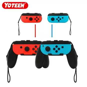 Yoteen Joycon Rīkoties ar slapju ceļu 1Set Labais + Kreisais Nintendo Slēdzis Kontrolieris Grips Roktura Prieks-Con NS Konsoles Roktura Turētājs Turētājs