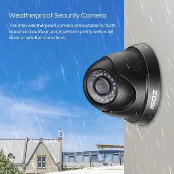 ZOSI 2gab/daudz 2MP 1080P TVI Videonovērošanas Kupola Kamera HD Ūdensizturīgs Mājas CCTV Drošības Kameru Sistēmas DVR Komplekts